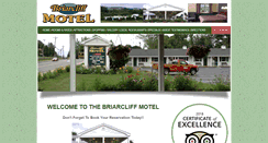 Desktop Screenshot of briarcliffmotel.com